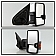 Xtune Exterior Towing Mirror Electric Rectangular Set Of 2 - 9936777