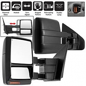 Xtune Exterior Towing Mirror Electric OEM Set Of 2 - 9936791