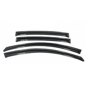 Auto Ventshade (AVS) Rainguard - Smoke Acrylic Set Of 4 - 94005