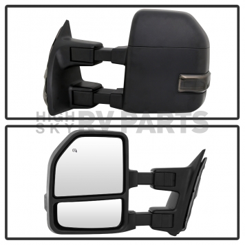 Xtune Exterior Mirror Electric Rectangle Set Of 2 - 9943102-2