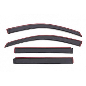 Auto Ventshade (AVS) Rainguard - Smoke Acrylic Set Of 4 - 194167