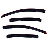 Auto Ventshade (AVS) Rainguard - Smoke Acrylic Set Of 4 - 194194