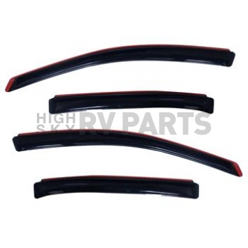 Auto Ventshade (AVS) Rainguard - Smoke Acrylic Set Of 4 - 194194