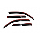 Auto Ventshade (AVS) Rainguard - Smoke Acrylic Set Of 4 - 194235