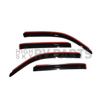 Auto Ventshade (AVS) Rainguard - Smoke Acrylic Set Of 4 - 194235