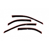 Auto Ventshade (AVS) Rainguard - Smoke Acrylic Set Of 4 - 194236