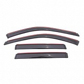 Auto Ventshade (AVS) Rainguard - Smoke Acrylic Set Of 4 - 194252