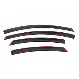 Auto Ventshade (AVS) Rainguard - Smoke Acrylic Set Of 4 - 194261