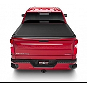 Truxedo Tonneau Cover Hard Roll-Up Black Matte Woven Fabric Over Aluminum Slats - 1572816
