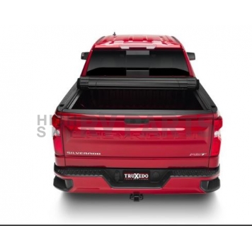 Truxedo Tonneau Cover Hard Roll-Up Black Matte Woven Fabric Over Aluminum Slats - 1572816-1