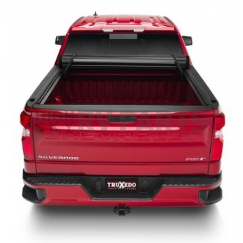 Truxedo Tonneau Cover Hard Roll-Up Black Matte Woven Fabric Over Aluminum Slats - 1572816-2