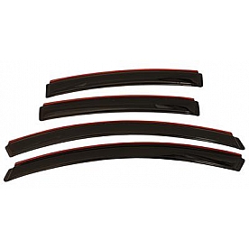 Auto Ventshade (AVS) Rainguard - Smoke Acrylic Set Of 4 - 194275