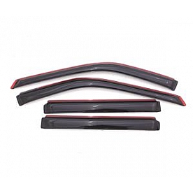 Auto Ventshade (AVS) Rainguard - Smoke Acrylic Set Of 4 - 194293