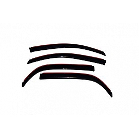 Auto Ventshade (AVS) Rainguard - Smoke Acrylic Set Of 4 - 194319