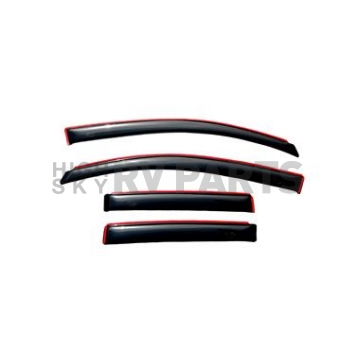 Auto Ventshade (AVS) Rainguard - Smoke Acrylic Set Of 4 - 194323