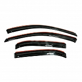 Auto Ventshade (AVS) Rainguard - Smoke Acrylic Set Of 4 - 194346