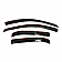 Auto Ventshade (AVS) Rainguard - Smoke Acrylic Set Of 4 - 194346