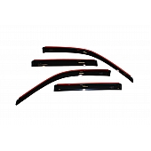 Auto Ventshade (AVS) Rainguard - Smoke Acrylic Set Of 4 - 194357