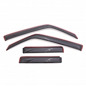 Auto Ventshade (AVS) Rainguard - Smoke Acrylic Set Of 4 - 194359