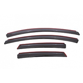 Auto Ventshade (AVS) Rainguard - Smoke Acrylic Set Of 4 - 194378