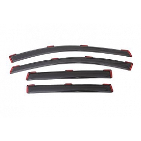 Auto Ventshade (AVS) Rainguard - Smoke Acrylic Set Of 4 - 194381