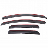 Auto Ventshade (AVS) Rainguard - Smoke Acrylic Set Of 4 - 194389