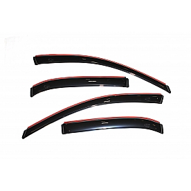 Auto Ventshade (AVS) Rainguard - Smoke Acrylic Set Of 4 - 194425
