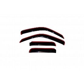 Auto Ventshade (AVS) Rainguard - Smoke Acrylic Set Of 4 - 194428