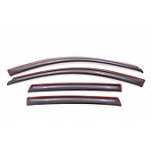 Auto Ventshade (AVS) Rainguard - Smoke Acrylic Set Of 4 - 194458