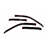 Auto Ventshade (AVS) Rainguard - Smoke Acrylic Set Of 4 - 194459