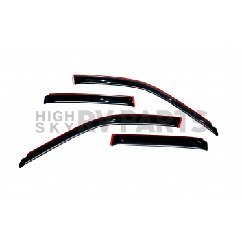 Auto Ventshade (AVS) Rainguard - Smoke Acrylic Set Of 4 - 194459