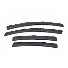Auto Ventshade (AVS) Rainguard - Smoke Acrylic Set Of 4 - 194462
