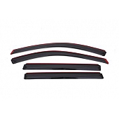 Auto Ventshade (AVS) Rainguard - Smoke Acrylic Set Of 4 - 194479