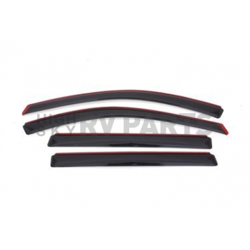 Auto Ventshade (AVS) Rainguard - Smoke Acrylic Set Of 4 - 194479