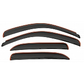 Auto Ventshade (AVS) Rainguard - Smoke Acrylic Set Of 4 - 194514