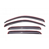 Auto Ventshade (AVS) Rainguard - Smoke Acrylic Set Of 4 - 194515
