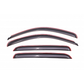 Auto Ventshade (AVS) Rainguard - Smoke Acrylic Set Of 4 - 194515