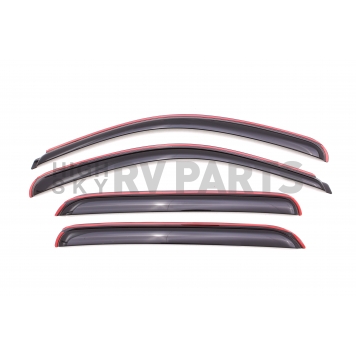 Auto Ventshade (AVS) Rainguard - Smoke Acrylic Set Of 4 - 194515