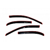 Auto Ventshade (AVS) Rainguard - Smoke Acrylic Set Of 4 - 194620