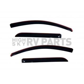 Auto Ventshade (AVS) Rainguard - Smoke Acrylic Set Of 4 - 194632