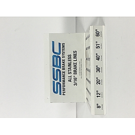Stainless Steel Brakes Brake Line Mounting Clamp C1470001
