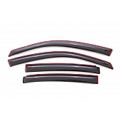 Auto Ventshade (AVS) Rainguard - Smoke Acrylic Set Of 4 - 194655