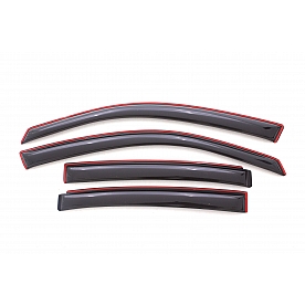 Auto Ventshade (AVS) Rainguard - Smoke Acrylic Set Of 4 - 194655
