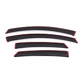 Auto Ventshade (AVS) Rainguard - Smoke Acrylic Set Of 4 - 194714