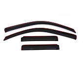 Auto Ventshade (AVS) Rainguard - Smoke Acrylic Set Of 4 - 194733