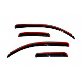 Auto Ventshade (AVS) Rainguard - Smoke Acrylic Set Of 4 - 194761