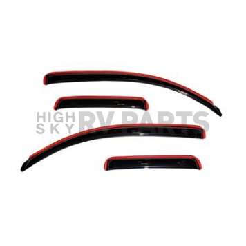 Auto Ventshade (AVS) Rainguard - Smoke Acrylic Set Of 4 - 194761