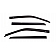 Auto Ventshade (AVS) Rainguard - Smoke Acrylic Set Of 4 - 194818