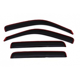 Auto Ventshade (AVS) Rainguard - Smoke Acrylic Set Of 4 - 194832