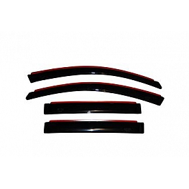 Auto Ventshade (AVS) Rainguard - Smoke Acrylic Set Of 4 - 194837